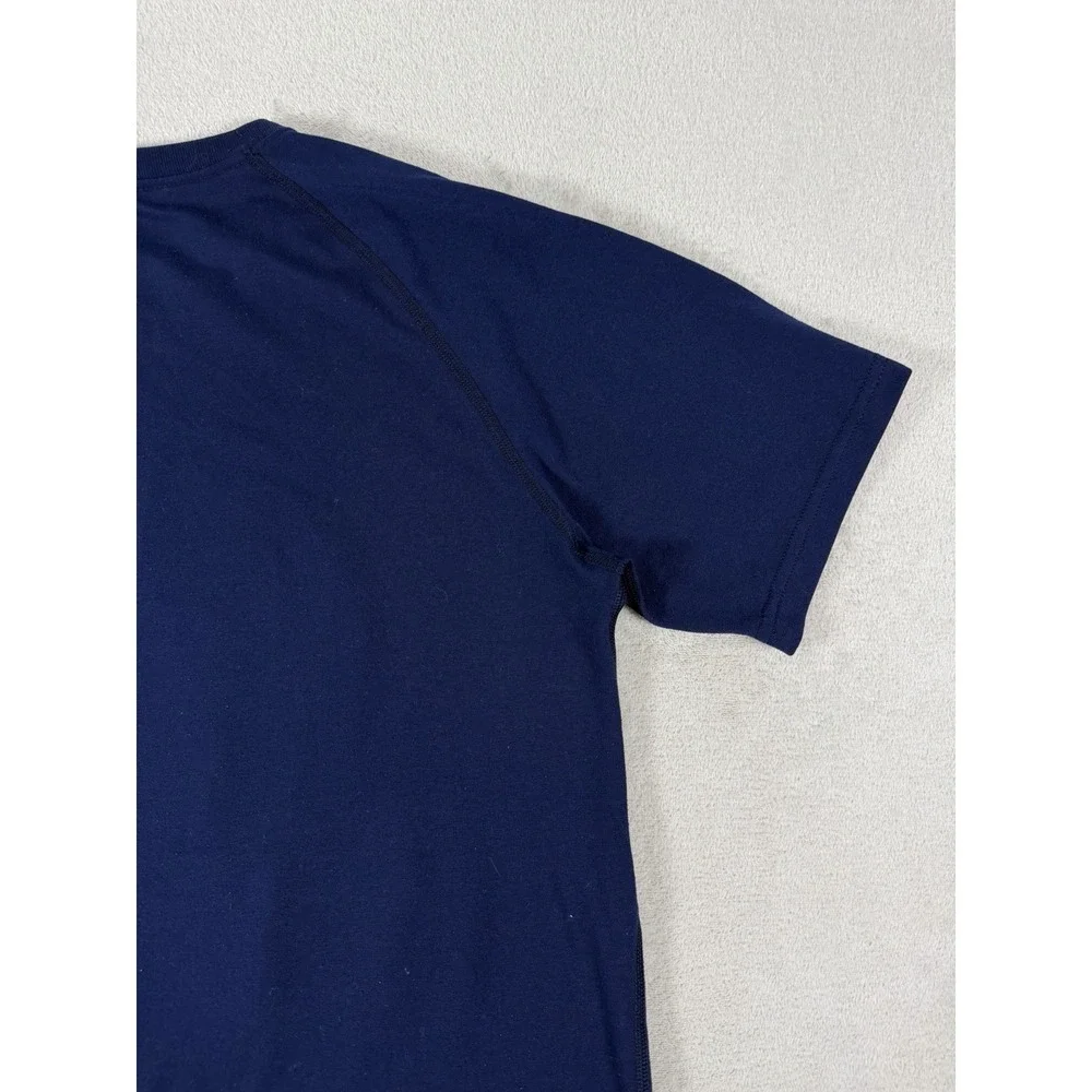 Adidas Dallas Mavericks T Shirt M Large Blue NBA Logo‎ Basketball Tee Athletic